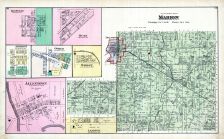 Marion, Maysville, Hume, Amherst, Gomer, Warsaw, Allentown, Landeck, Allen County 1880